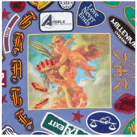 SUPREME PATCHES SPIRAL HOODED SWEATSHIRT - Picture 3 of 15